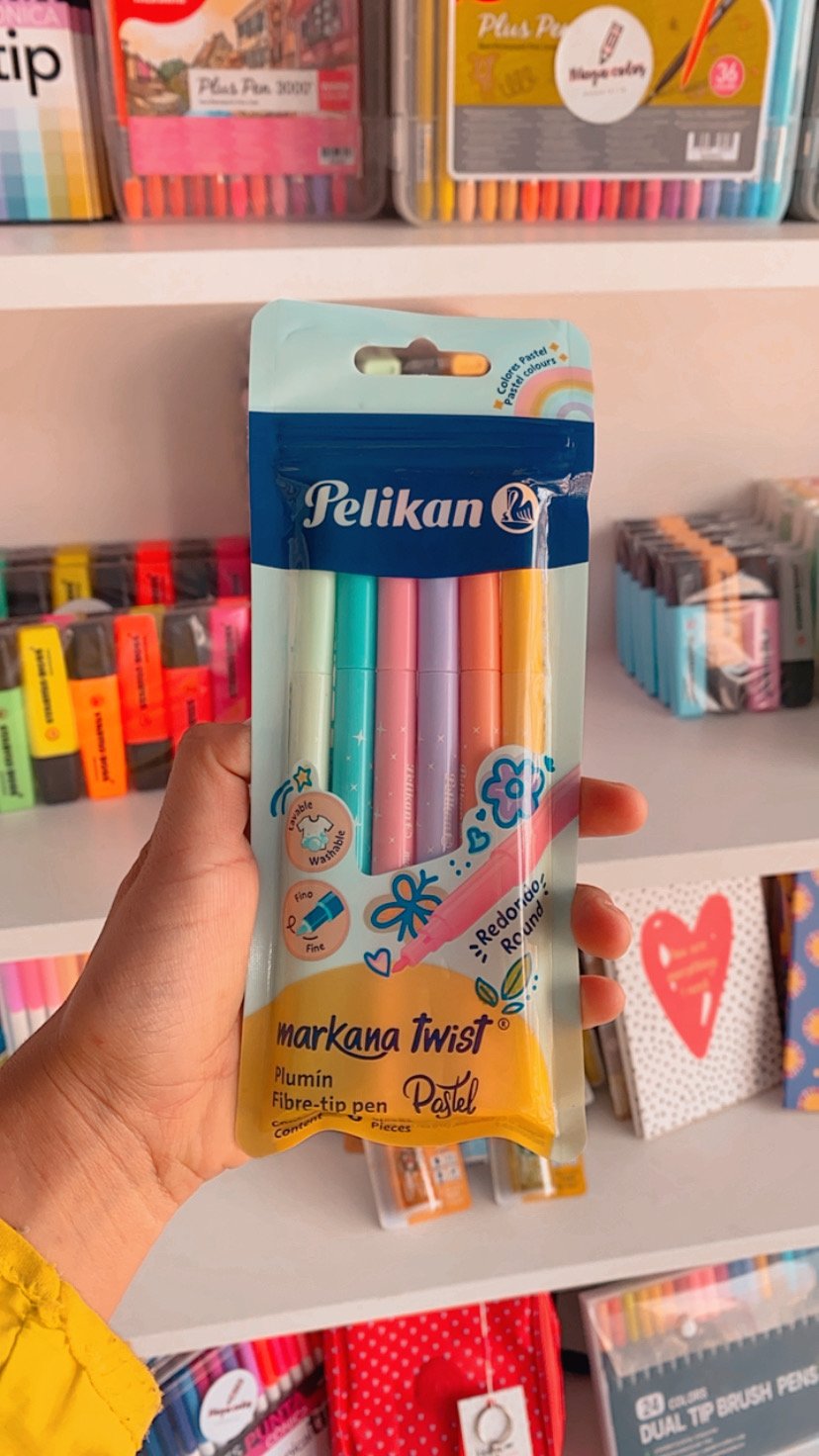 Markana Twist Pastel Pelikan – Mega Color
